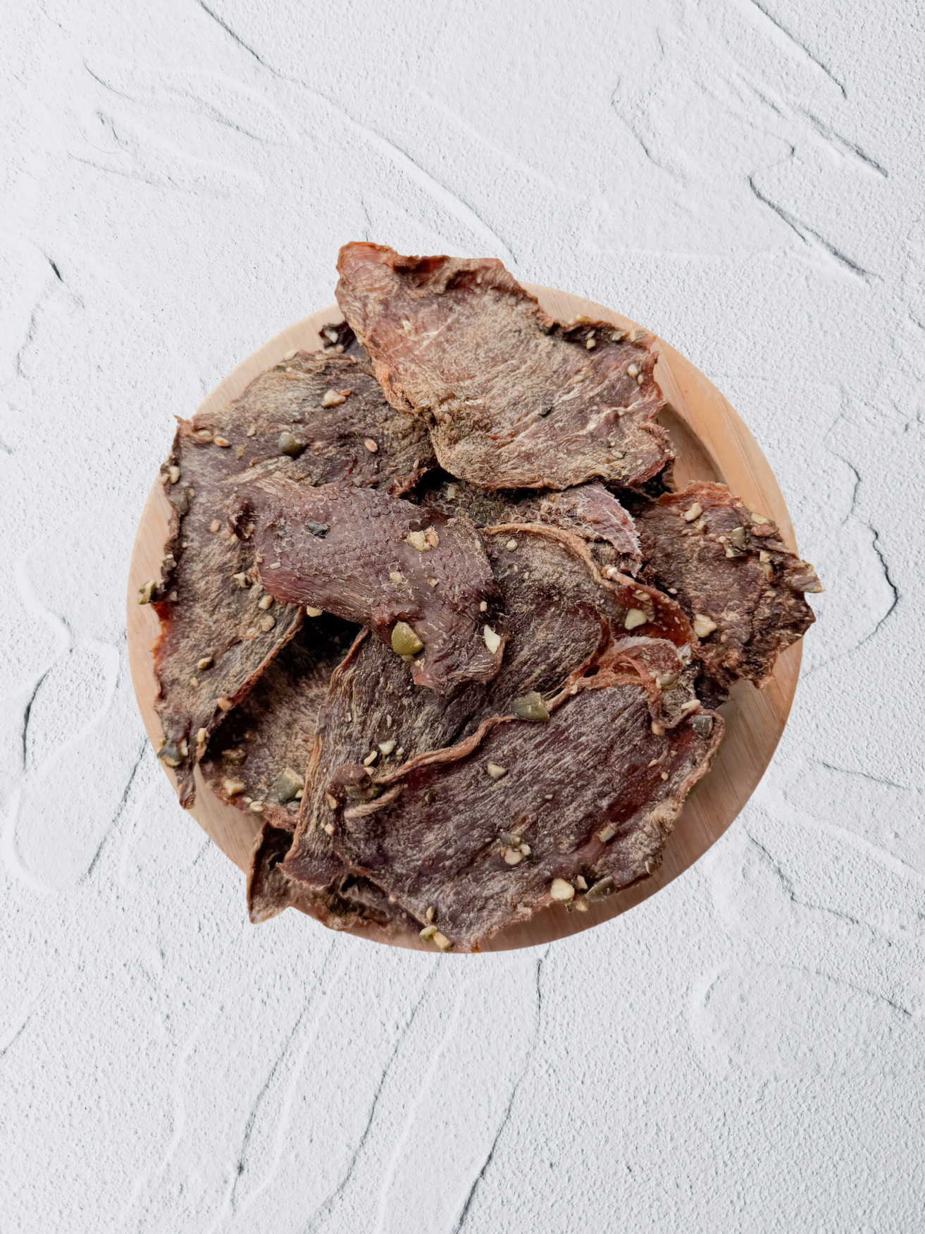 under the pear-stletoe duck jerky (50g) (christmas special)