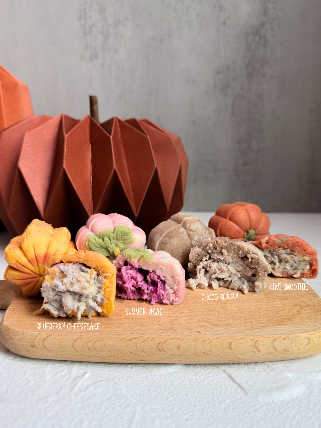 snowskin mooncake (assorted box of 4)