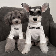 Load image into Gallery viewer, little miss/mr entrepawneur fur baby turtleneck tee
