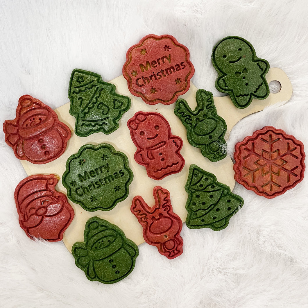 santa paws pawty cookies