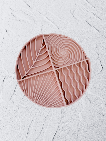 the muffin slow feeder in blush