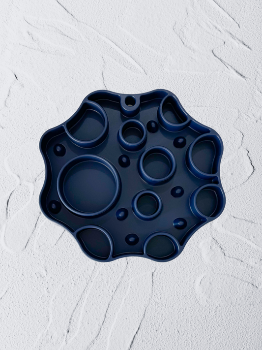 the poppy feeder (navy blue)