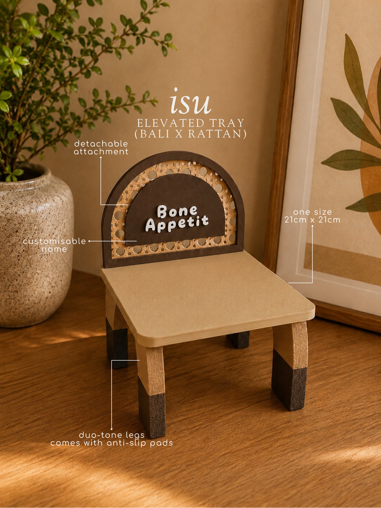 isu elevated tray
