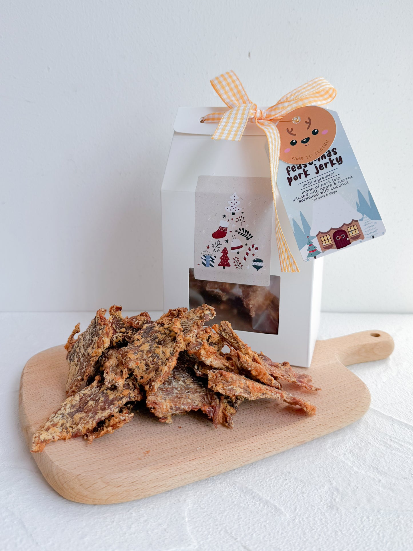 merry feast-mas pork jerky (50g) (christmas special)