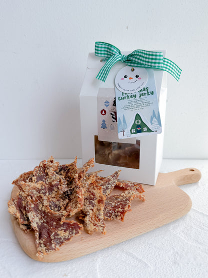 merry feast-mas turkey jerky (50g) (christmas special)