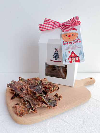 under the pear-stletoe turkey jerky (50g) (christmas special)