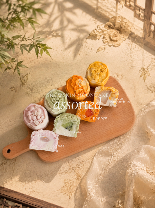 snowskin mooncake (assorted box of 4)