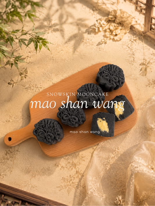 mao shan wang snowskin mooncake (box of 4)