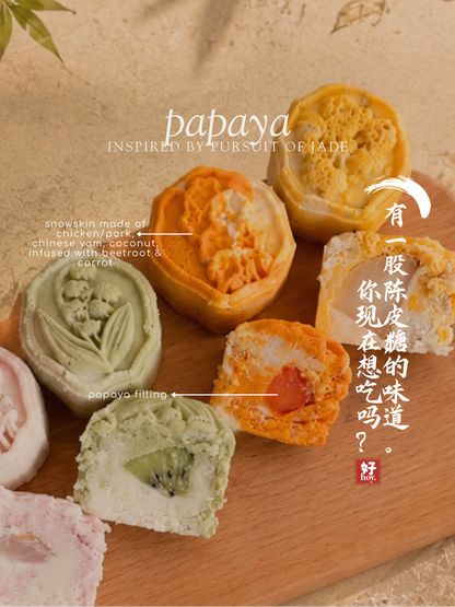 snowskin mooncake (assorted box of 4)