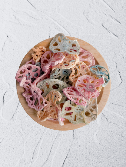 lotus root chips (pride special)
